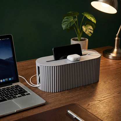 Cable Management Box – Dust-Proof Cord Organiser