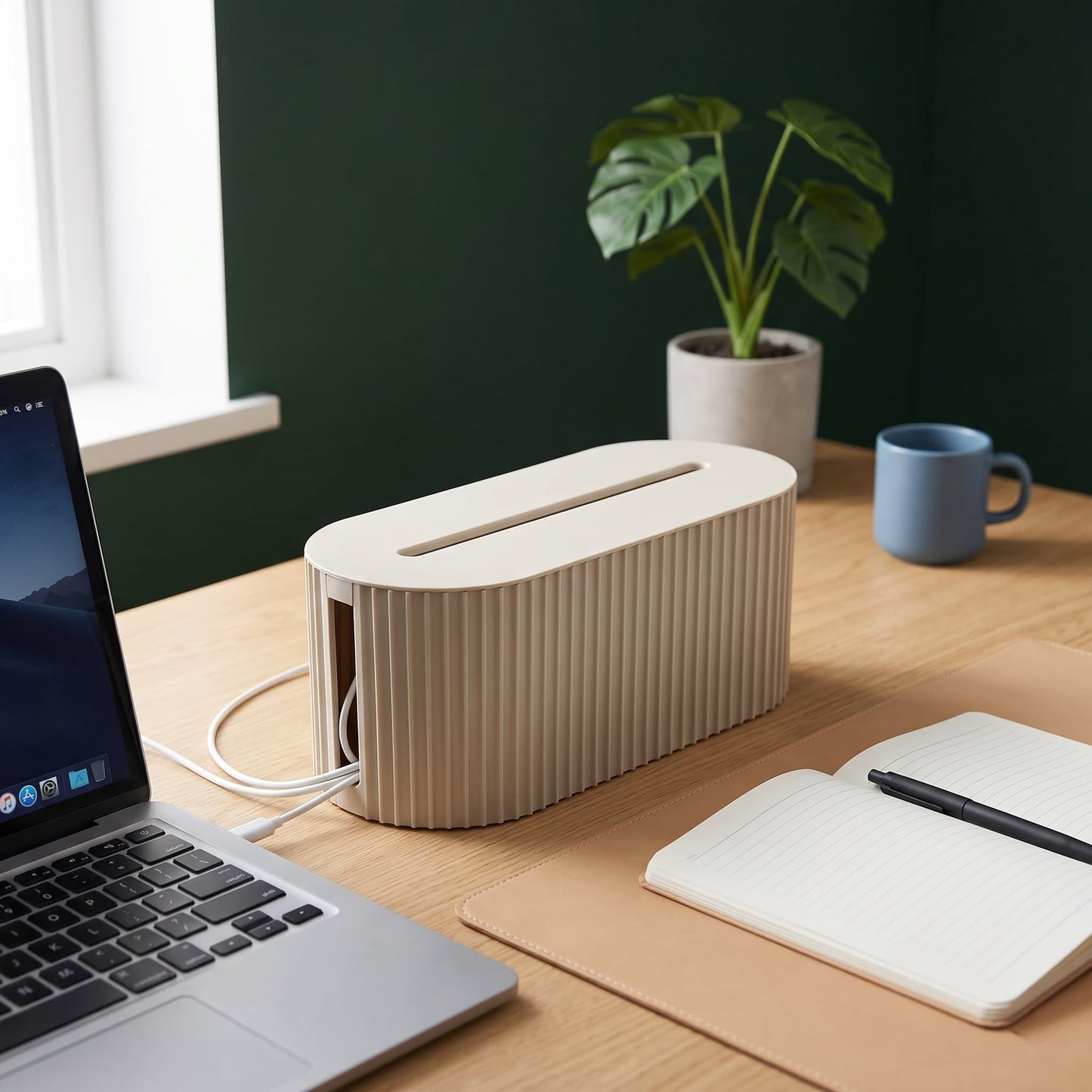 Cable Management Box – Dust-Proof Cord Organiser